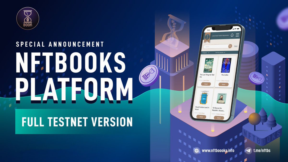 <a href="/binance/">Binance</a> <a href="/cz_binance/">CZ 🔶 BNB</a> Our testnet link : testnets.nftbooks.info

Thank you very much if you can take a moment to experience and send us some reviews about your feelings.
We are currently completing the smart contract for translators. We will soon be putting on the platform before Audit by Certik.