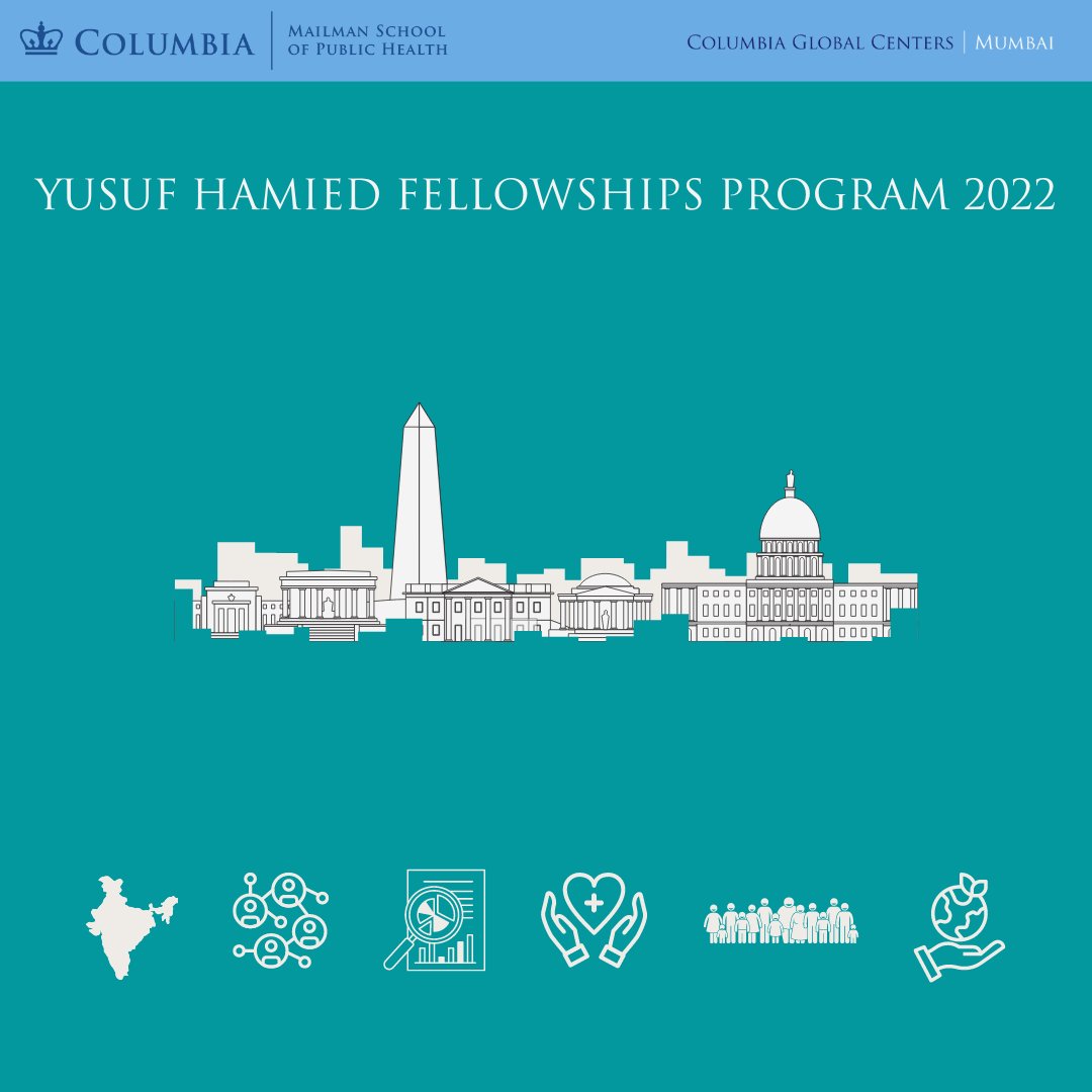 CGC | Mumbai (@cgc_mumbai) on Twitter photo Columbia University’s Mailman School of Public Health, in partnership with Columbia Global Centers | Mumbai, is pleased to announce the call for applications for the 2022 cohort of the illustrious Yusuf Hamied Fellowship. <a href="/ColumbiaMSPH/">ColumbiaPublicHealth</a>
globalcenters.columbia.edu/news/yusuf-ham… Columbia University’s Mailman School of Public Health, in partnership with Columbia Global Centers | Mumbai, is pleased to announce the call for applications for the 2022 cohort of the illustrious Yusuf Hamied Fellowship. <a href="/ColumbiaMSPH/">ColumbiaPublicHealth</a>
globalcenters.columbia.edu/news/yusuf-ham…