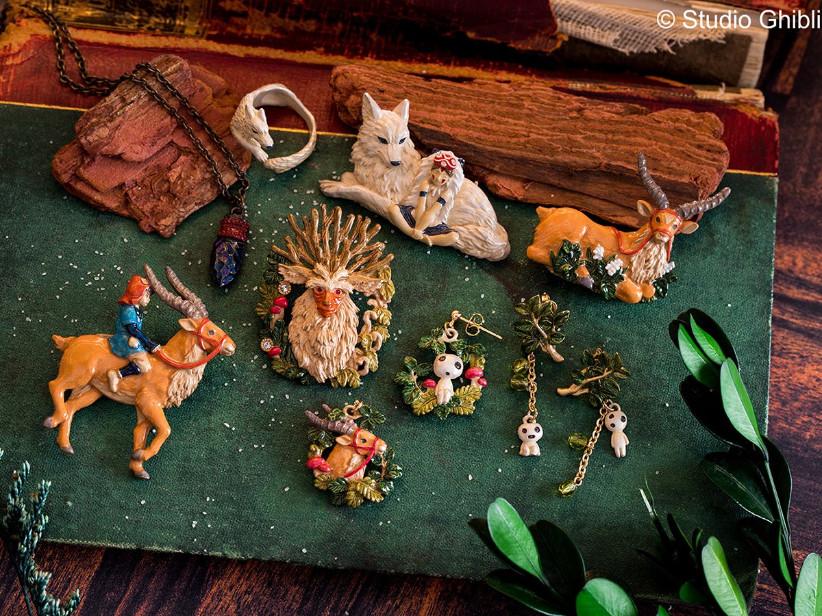 grapejapan's tweet photo. Princess Mononoke accessory lineup features Kodama earrings and Ashitaka’s crystal dagger
https://t.co/7n2CskoT33
#PrincessMononoke #kodama #Ashitaka #crystaldagger https://t.co/3mmlyeNw0v