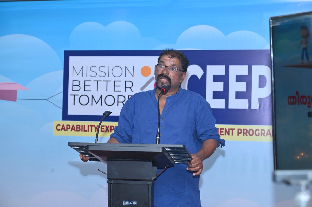 mbtunited's tweet photo. The first batch of Capability Exploration and Enhancement Programme (#CEEP) at Thiruvanananthapuram got off to fabulous start on Saturday. #PVijayanIPS addressed the participants over a video message and poet Murugan Kattakada inaugurated the event. #YoungIndia https://t.co/zO0oiTP8B1