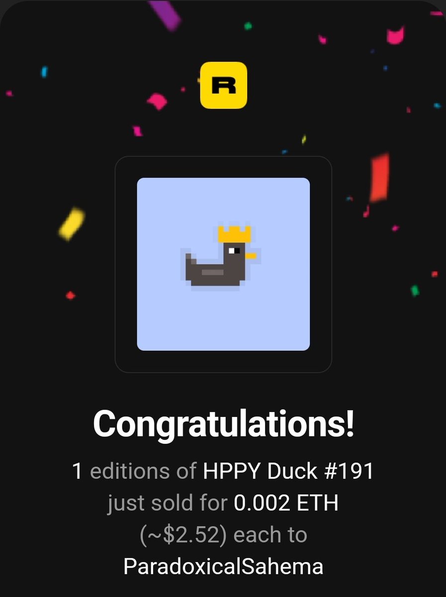 2 Sold on Poly
Thank you so much dear paradoxicalsahema 🔥💚🥰
Welcome to our community 🙌 😀 

#NFTs #NFT #NFTGiveaway #nftart #NFTsales #NFTshill
