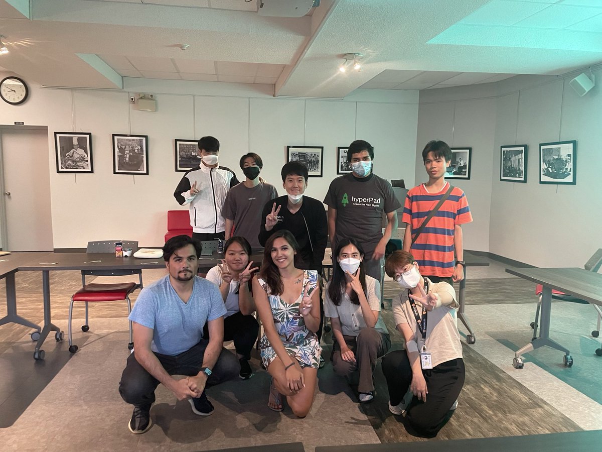 hyperPadApp's tweet photo. Thanks @RenisonELI for letting us host our last Game Design workshop at @renisoncollege in the @UWaterloo campus ๐ #learntocode #hyperworkshop #hyperpad #createyourgame #indiegame #indiegames #GameFi #gamedev #waterloo #learn https://t.co/h7cyjaH9wp