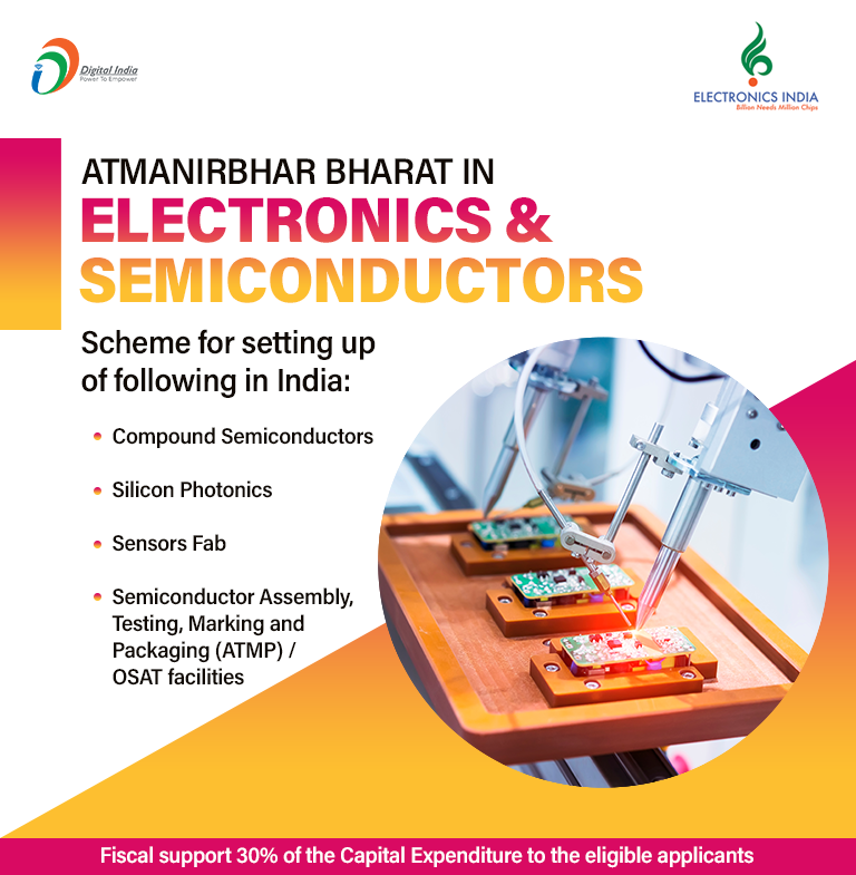 .@SemiconIndia programme aims to provide financial support to companies investing in semiconductors, display manufacturing and design ecosystem. This will serve to pave the way for India’s growing presence in the global #electronics value chains. #DigitalIndia #SemiconIndia