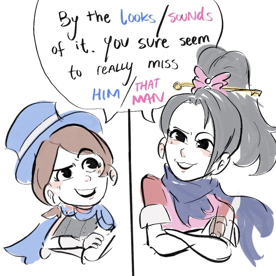 qt_lexstar's tweet photo. A few (late) doodles that were meant for #nmweek22 #narumitsu https://t.co/oXecc0bhIx