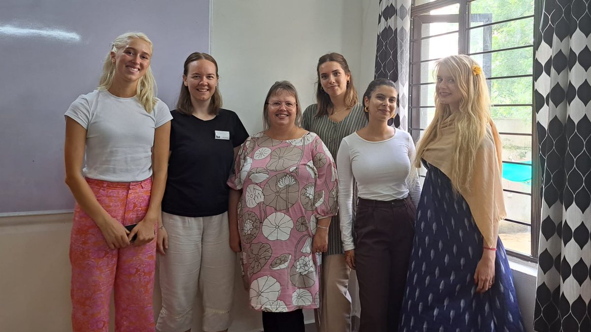NordicCtrIndia's tweet photo. Super happy to have #ncimember @liu_universitet students come for a summer programme to Hyderabad! Hosted by @SilverOaksSch and @NCI, we hope that the students will enjoy their time in #hyderabad
#NCIstudyinIndia #nordiccentreindia #NCI #hyderabaduniversity #studyinindiaprogram https://t.co/EBViCjrUAF