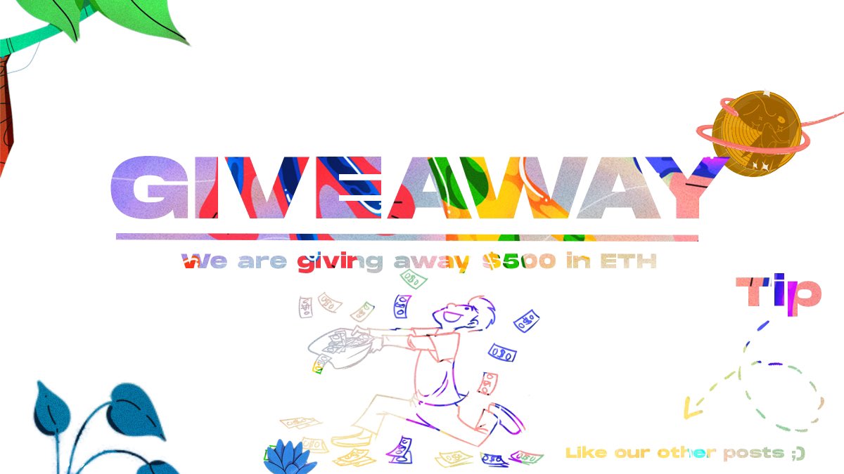 Let's start of this week good with a #giveaway! We are giving away 500$ ETH! 👇

- TAG 3 Froggies
- Retweet
- Follow

⏳ 5 days

Activity on our twitter will be appreciated 👀

#CryptoGiveaway #memecoin #meme #NFTGiveaway #crypto #DeFi #BSC #ETH #BTC  #BNB #NFTcommunity #Ethereum