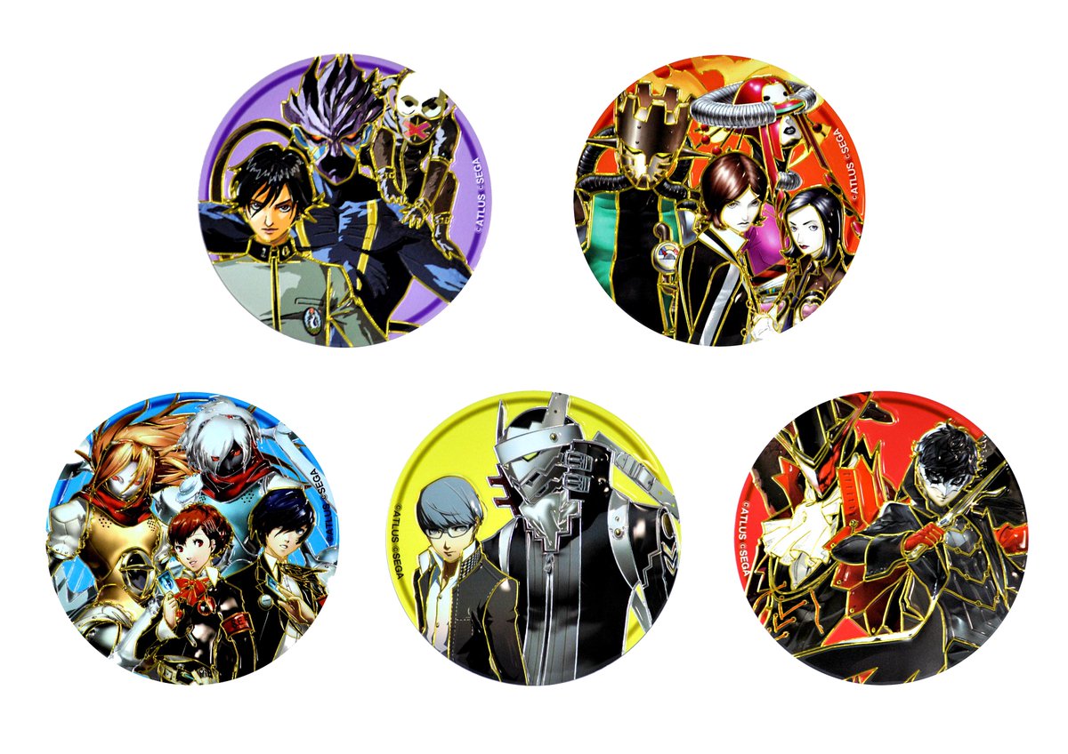 ペルソナ2 彫金ステッカー PERSONA 25th Anniversary』Small Gallery & Pop-up Store】なんば