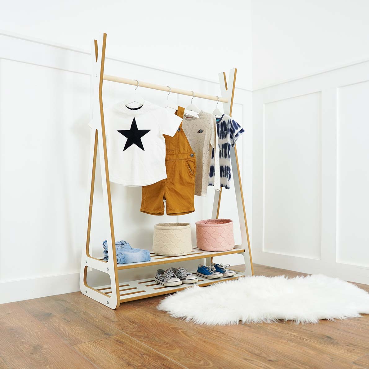 LittleBugsCo's tweet photo. The Little Teepee Clothes rail now has 10% off on our website. The cool Scandi style teepee design clothing rack makes it a fun addition to your little one's bedroom. 

https://t.co/r9BZQxggFO

.
.
.
.
.
#littlebugsco #montessori #independentactivity #eco #childrensfurniture https://t.co/TTH1MJikKw