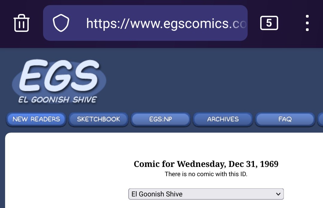 0xf10e's tweet photo. @dantheshive Hey Dan, sometimes links to previous comics in the comics description from the RSS feed (only there?) are broken b/c of double slashes like this one:
https://t.co/LMepLQJna8
Known issue? https://t.co/UDhdRLgwT1