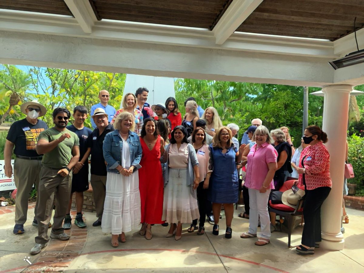 ScottHansenEsq's tweet photo. Forward lead in Irvine, California (Vincent Yang) &amp; I attended event w/Irvine Mayor Farrah Khan, Assembly Member Cottie Petrie-Norris, Orange County Supervisor Katrina Foley, others. We shared about Forward, got a good reception. #ForwardParty #Forward #Irvine #scott4irvine #FWD https://t.co/Lb0qZWkUCS