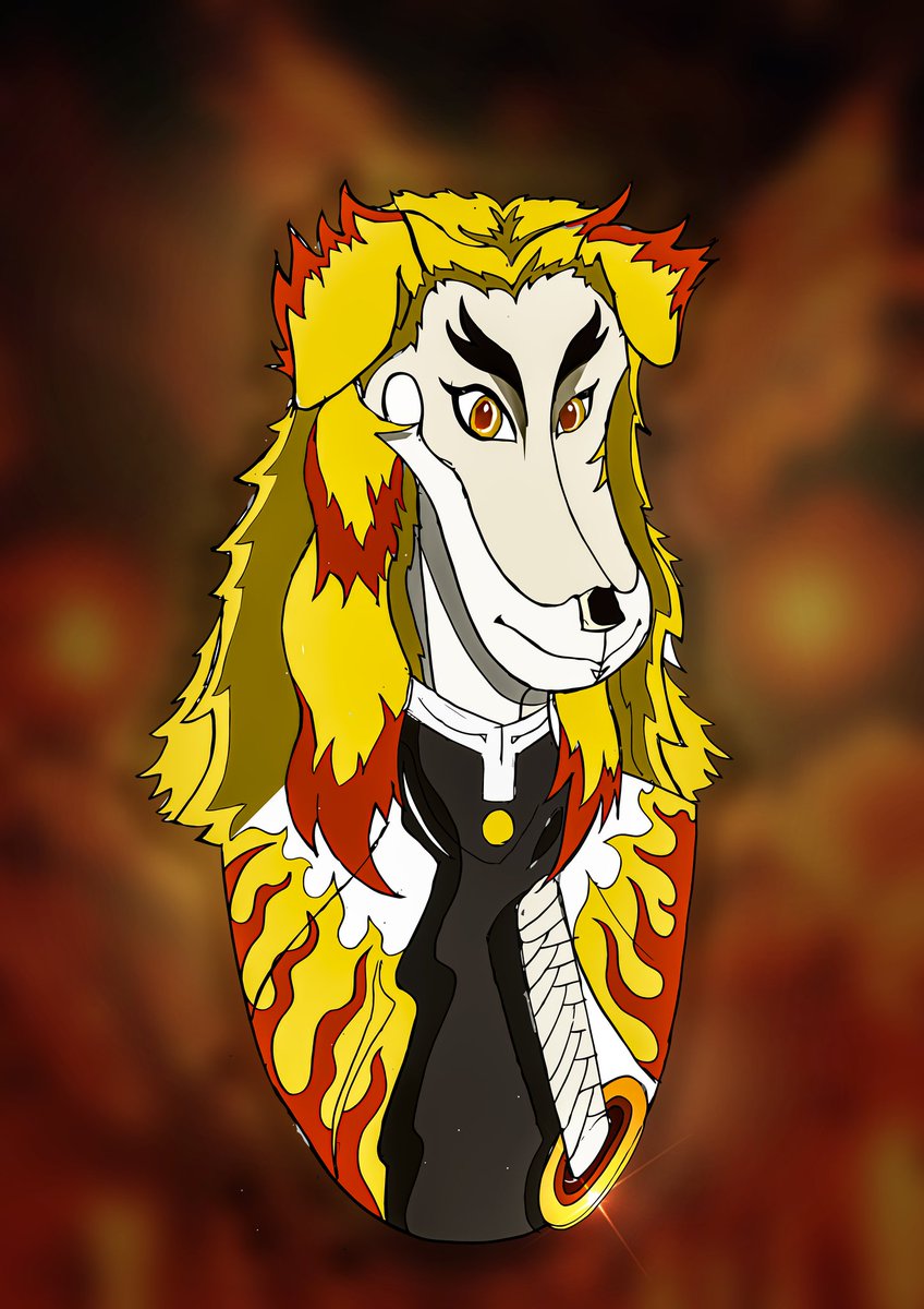 And here the moment has come. as promised, I'm posting a new NFT for 200 followers.  

 I draw Chuck as Kyojuro Rengoku from Demon Slayer.
🔥🔥
Hope you love it!

#NFTs #NFT #NFTCommmunity #anime #DemonSlayer #kimetsunoyaiba #rengokukyojuro 

Opensea link:
opensea.io/assets/matic/0…