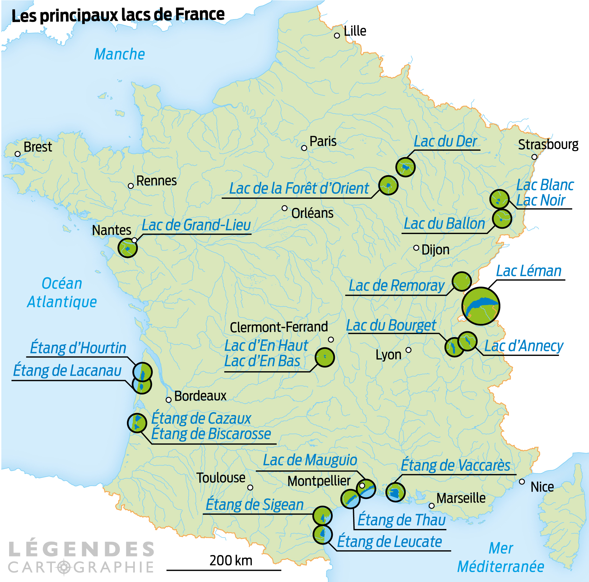 Total 57+ imagen carte des lacs de france fr.thptnganamst.edu.vn