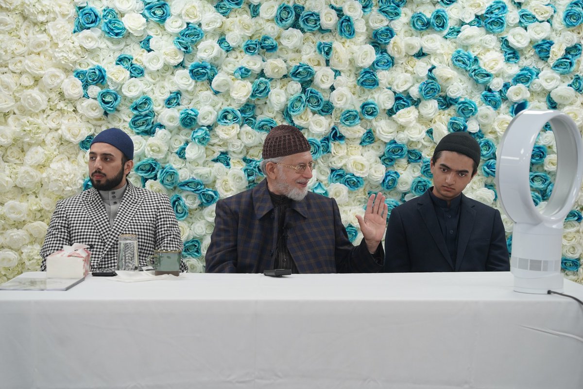 HammadQadriMQI's tweet image. Shaykh Hammad Mustafa al-Madani al-Qadri accompanied Shaykh-ul-Islam Dr Muhammad @TahirulQadri in the meeting with members of MQI from across the region in Walsall, session organized by MQI UK Midlands Zone.
