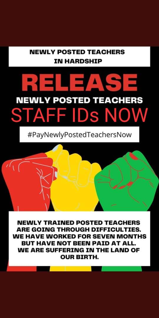 NinaLov30988822's tweet photo. We have starved for long
7months working on empty stomach is not easy.
Released the remaining 80% of staff id
#paynewlypostedteachersnow https://t.co/nnW7n8VkGo