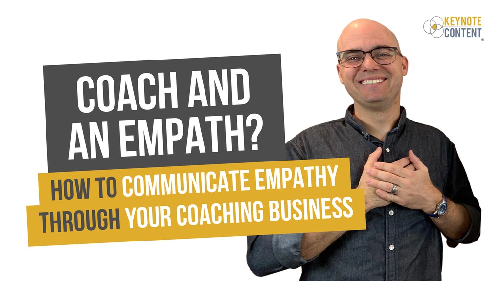 thecoolmktg's tweet photo. There's a gap between what your coaching clients or prospects are feeling and what they want to feel. Greater empathy helps bridge that gap.

Watch here --> https://t.co/uElk8Z9HRO

#coaching #businesscoach #EmpathicCoach #empathy @keynotecontent #messagedevelopment https://t.co/UnwOqak2eh