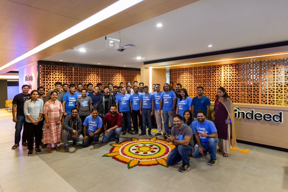 lynnchang_'s tweet photo. Our offices in India have a mix of local and Indeed elements, and is a place where we collaborate to help people get jobs. 

Watch this video and find out what's it like working at our tech office #insideindeed Hyderabad! 🇮🇳 

https://t.co/LakQL3w8LA https://t.co/FjjW77Hqvg https://t.co/bVvOhSLxYX