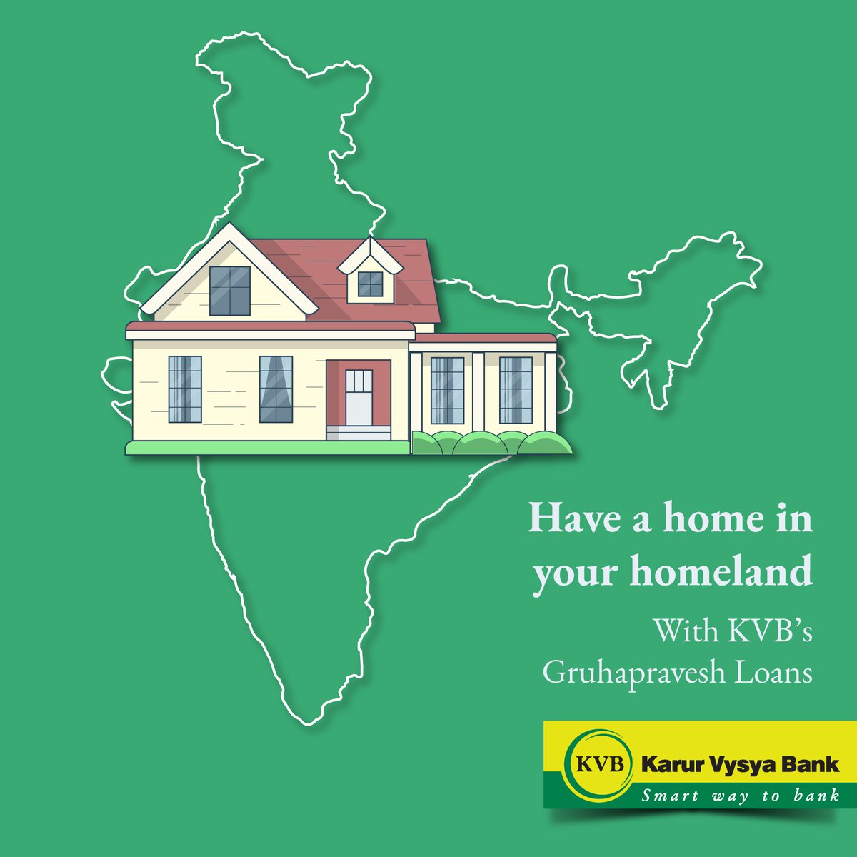 KarurVysyaBank_'s tweet photo. KVB Gruhapravesh is a loan specifically designed for Non-Residential Indians, who can avail it to make their own home in India.
Know more - https://t.co/jFAKeowmer
#KVB #KarurVysyaBank #SmartWayToBank #Bank #Banking #OnlineBanking #HomeLoan #NRIHomeLoan https://t.co/7cXhprDcao