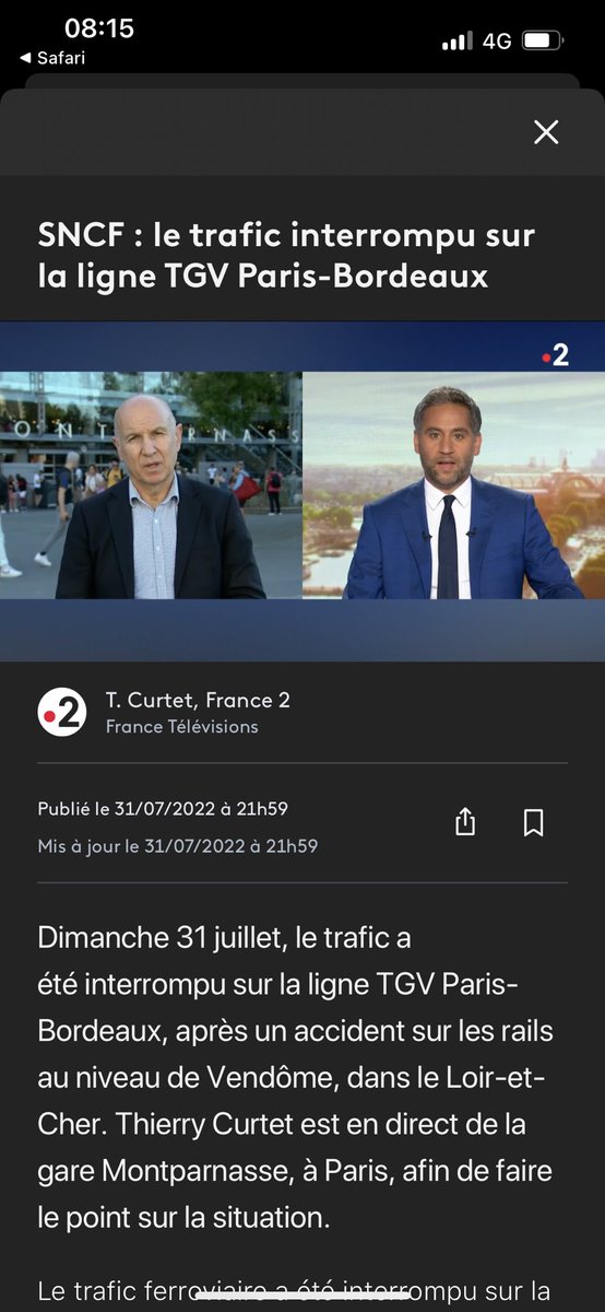 Plusdetrains's tweet photo. Bonjour @France2_Presse, vous êtes bienvenus dans le RER quand une panne met en galère des dizaines de milliers d’usagers.
Les RER et Transilien transportent 6 fois plus de monde que les TGV.
La giga panne #RERB #RERD du lundi 18 juillet ? Invisibilisée : pas un mot dans vos JT. https://t.co/r7OSS06nRp