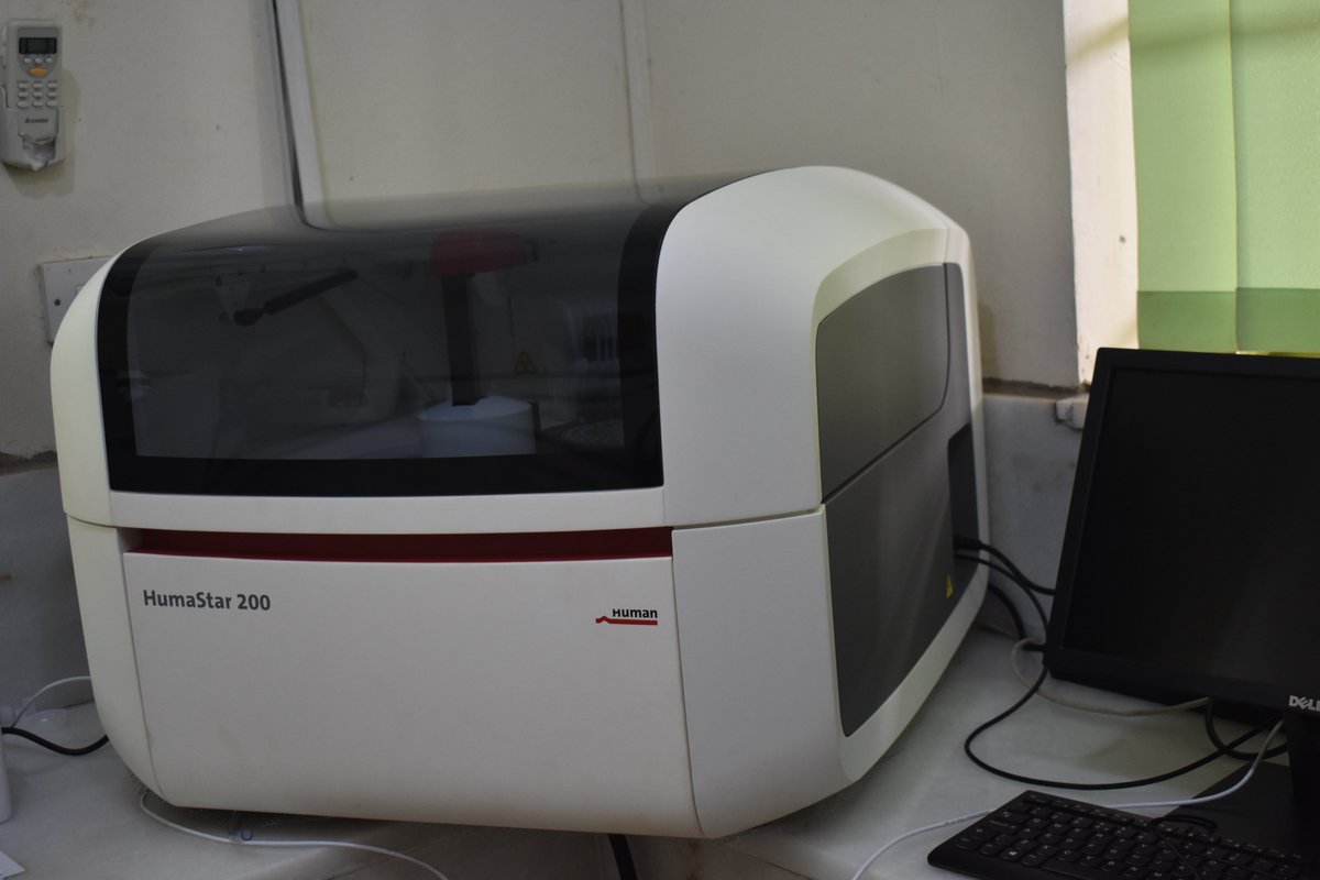 With support from @GouldFamilyFoundation, Nama Wellness received an Automated Chemistry Analyzer that will be used to perform tests such as Liver Function test, Renal Function test, Lipids profile, Pancreatic enzymes test, Tumor Markers analysis and Electrolytes profile.