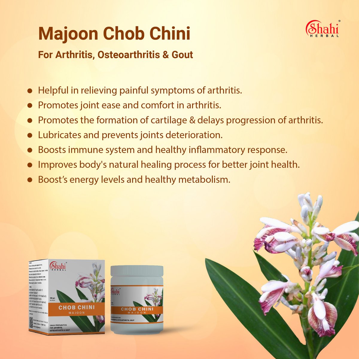 ShahiHerbal's tweet photo. Majoon Chob Chini: For Arthritis, Osteoarthritis & Gout
#unanimedicine #unani #unaniherbal #organicmedicine #naturalmedicine #healthwithunani #healwithnature #healwithunani #shahi #products #shahiproducts #shahiherbal #majoon #chob #chini #chobchini #majoonchobchini https://t.co/rrfT5bjJsS