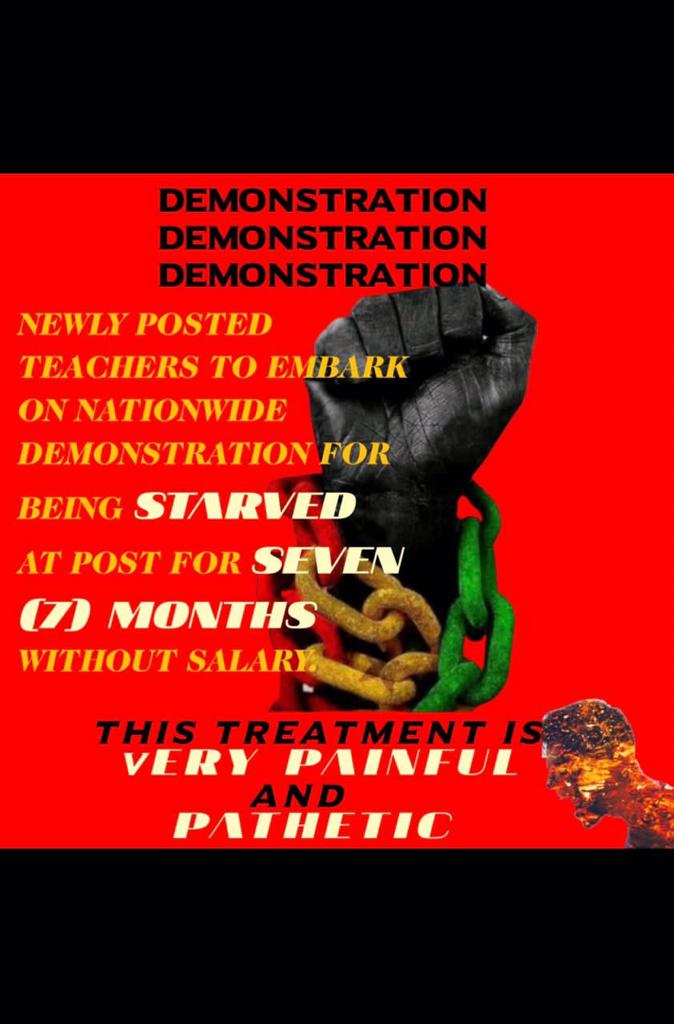 Ku_Salagati's tweet photo. 80% of Newly Posted Teachers have not received their staff IDs
Which will help them do a biometric registration with Controller 
It’s been 7months
Cmon we’re suffering
We need answers
#paynewlypostedteachersnow https://t.co/p9RgmpOfzv