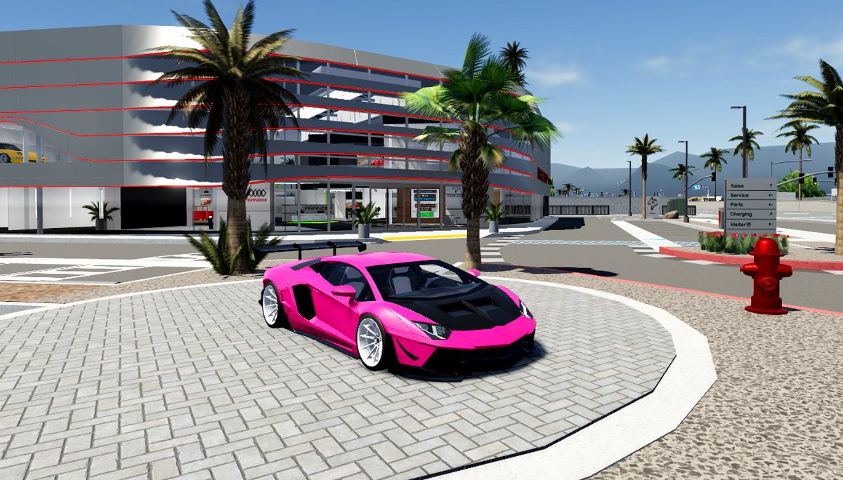 ItzBeagle_YT's tweet photo. boi is this sick! we got both of the aventadors that Mr. Stradman has. The pink one is built by a lot of people in game but the orange one isn't. Shoutout to @v24wrx for building the orange one. #drivingempire #drivingempireleaks #lamborghiniaventador #stradman #thestradman https://t.co/W6sdW0vdf2