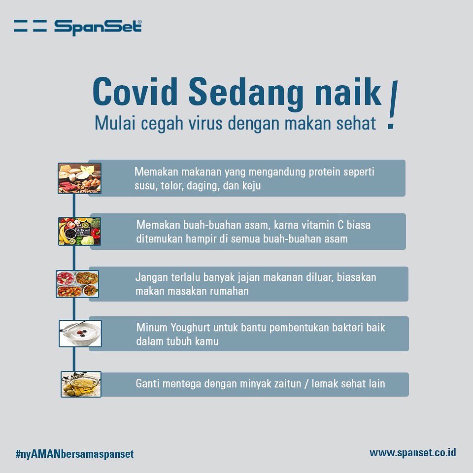 spansetID's tweet image. Yuk mulai jaga makan sekarang #lawancovid #covid19 #spanset