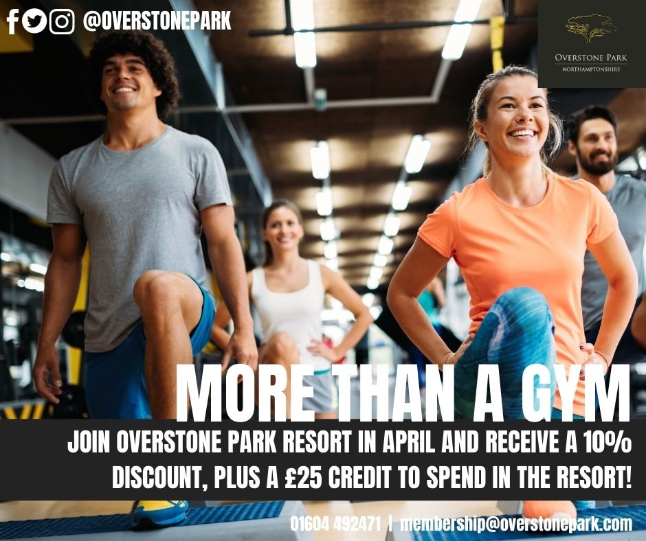Overstone Park (@overstonepark) on Twitter photo Join Overstone During August and receive a £25.00 credit to spend in the club, plus 13 months membership for the price of 12, Please call 01604 647666 or email membership@overstonepark.com for more information Join Overstone During August and receive a £25.00 credit to spend in the club, plus 13 months membership for the price of 12, Please call 01604 647666 or email membership@overstonepark.com for more information