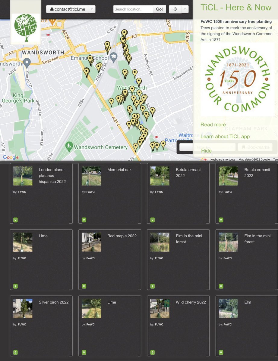 TiCLme's tweet photo. This is amazing @wwcommon @EnableParks @wandbc 👏🏼
To celebrate the 150 year anniversary of the signing of the Wandsworth Common Act in 1871, look how many new trees they’ve planted there
https://t.co/naKGYc7jcV
#OurCommon #OurTrees https://t.co/emt9gTeD78