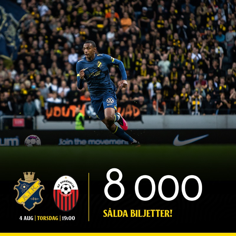 AIKfotboll's tweet photo. Matchdagsvecka – nu ökar vi!