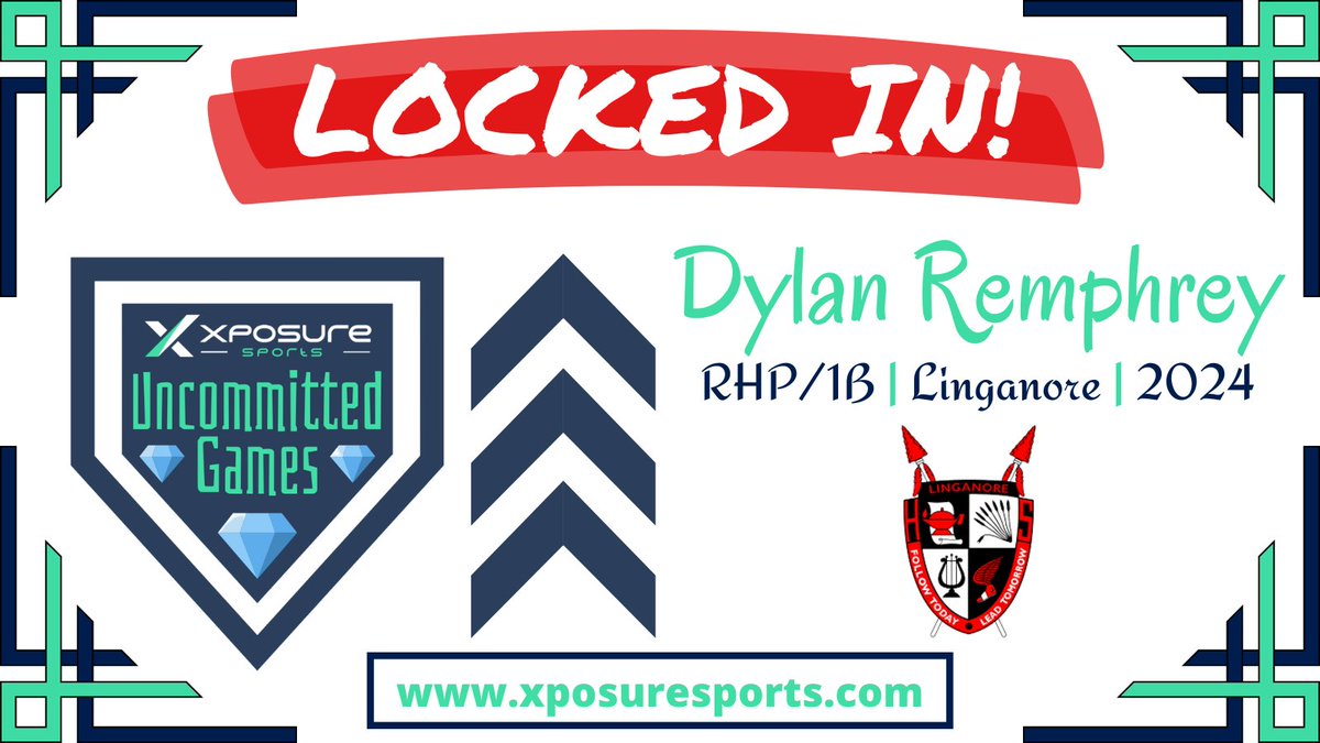 Xposure Sports (@xposure_sports) on Twitter photo 💎 𝟐𝟎𝟐𝟐 𝐗𝐩𝐨𝐬𝐮𝐫𝐞 𝐒𝐩𝐨𝐫𝐭𝐬 𝐔𝐧𝐜𝐨𝐦𝐦𝐢𝐭𝐭𝐞𝐝 𝐆𝐚𝐦𝐞𝐬 💎
🚨 𝗥𝗢𝗦𝗧𝗘𝗥 𝗔𝗡𝗡𝗢𝗨𝗡𝗖𝗘𝗠𝗘𝗡𝗧 🚨
<a href="/DylanRemphrey/">dylan remphrey</a> from <a href="/GoLHSbaseball/">Linganore Baseball ⚾</a> is locked in for the Uncommitted Games‼️ 👊
Complete Roster ⤵️
xposuresports.com/posts/uncommit… 💎 𝟐𝟎𝟐𝟐 𝐗𝐩𝐨𝐬𝐮𝐫𝐞 𝐒𝐩𝐨𝐫𝐭𝐬 𝐔𝐧𝐜𝐨𝐦𝐦𝐢𝐭𝐭𝐞𝐝 𝐆𝐚𝐦𝐞𝐬 💎
🚨 𝗥𝗢𝗦𝗧𝗘𝗥 𝗔𝗡𝗡𝗢𝗨𝗡𝗖𝗘𝗠𝗘𝗡𝗧 🚨
<a href="/DylanRemphrey/">dylan remphrey</a> from <a href="/GoLHSbaseball/">Linganore Baseball ⚾</a> is locked in for the Uncommitted Games‼️ 👊
Complete Roster ⤵️
xposuresports.com/posts/uncommit…