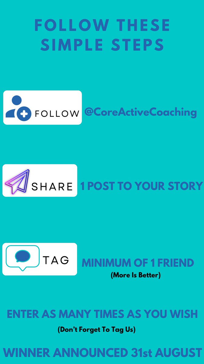 Roxy_coreactive's tweet image. If you’re on Instagram come and give us a follow. instagram.com/coreactivecoac… for all things fitness, sport, training, workouts. Plus there’s a nice little giveaway going on too. #coreactive #coreactivecoaching
