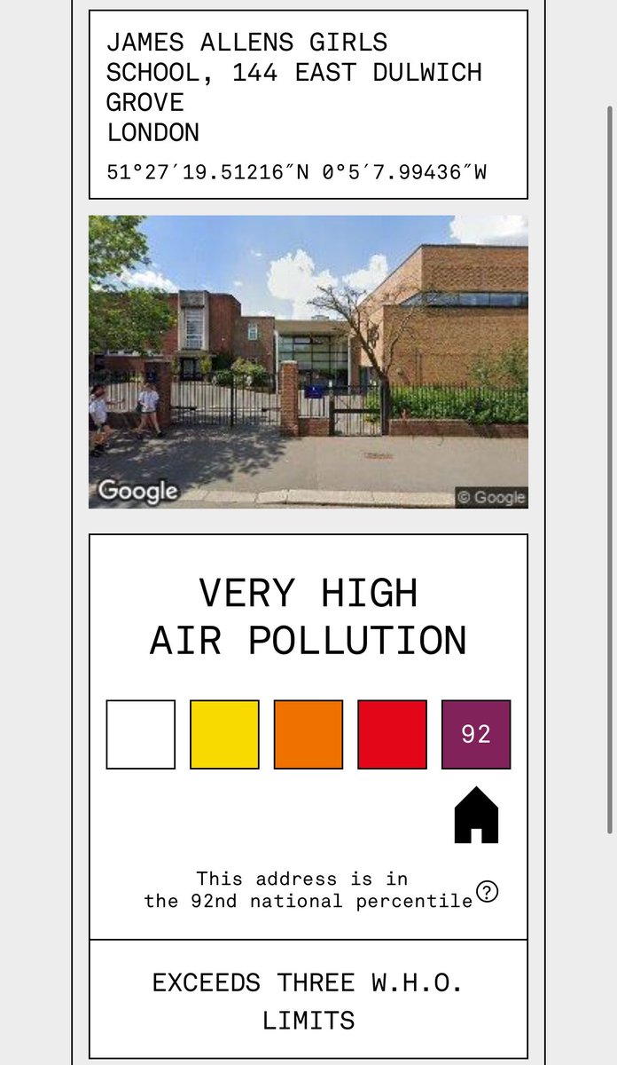 DulwichCleanAir's tweet image. LTN success? 

Southwark has done no new air quality monitoring since the *modelled* report in June 2021 that showed a 'slight' beneficial impact for Calton Ave and Court Lane (closed roads) where there are no schools. 

The 'adverse' impacts are where our schools are: 

⬇️⬇️⬇️