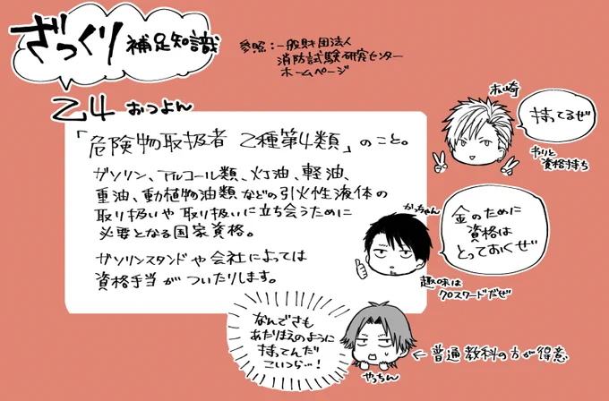 只工でよく聞く「乙4」まめ知識 
