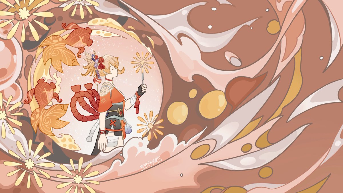 yomiyuarts's tweet photo. woo hoo yeah! Yoimiya!
I have an upcoming Yoimiya artwork too so 👀

DL all the Summertime Odyssey Wallpapers here: https://t.co/Ni7GhlEcKm

#Yoimiya #Genshin #GenshinImpact #Art #Drawing https://t.co/0uCtMEE8PT