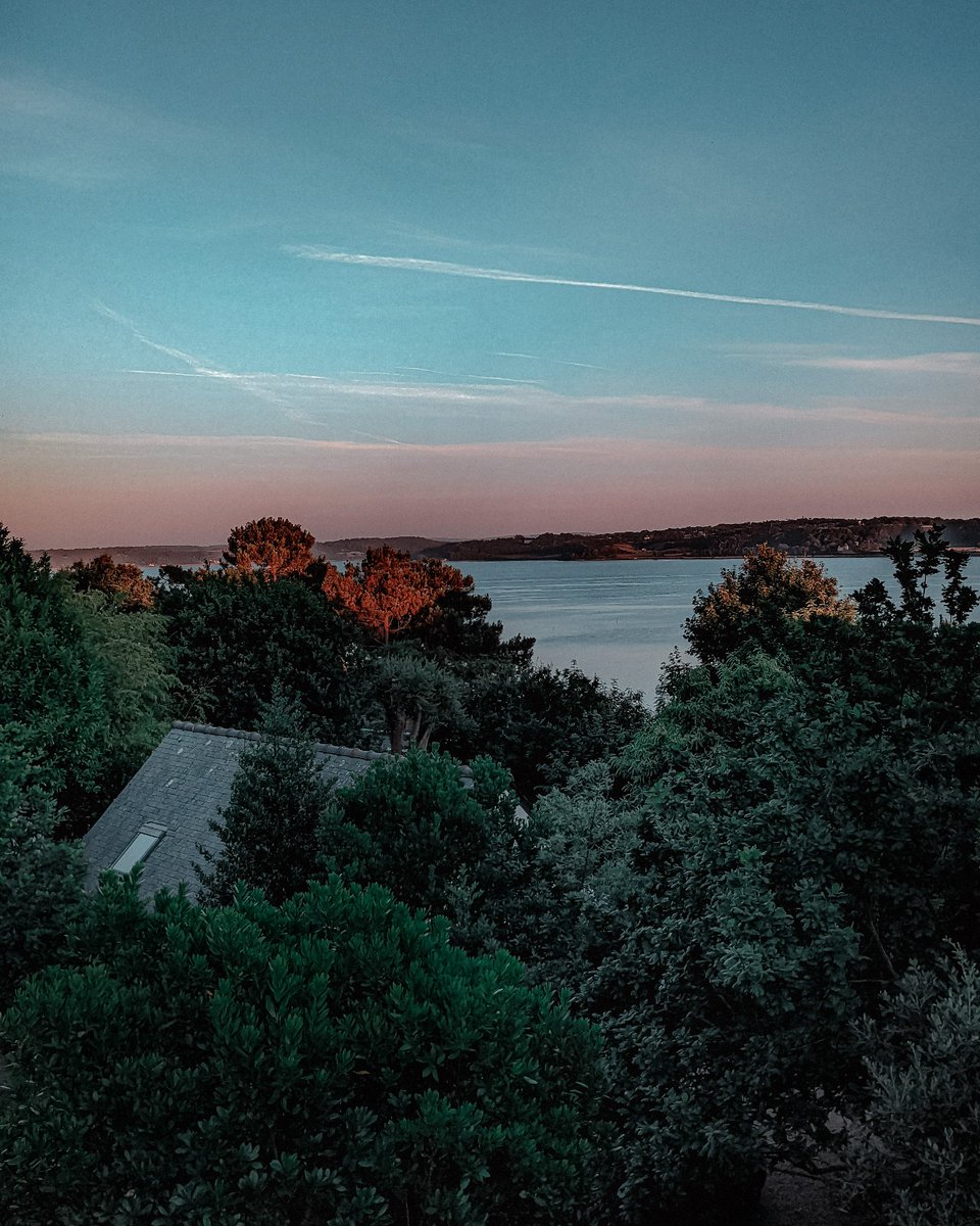 RonGS_'s tweet image. Le coucher de soleil sur Carantec 
#Bretagne #photo