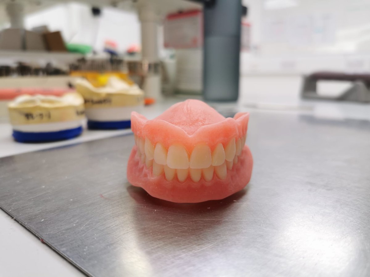 CeramicDesignsL's tweet photo. Final preparation before we polish and finish this full mouth case for a client from DenTech -the #charitable organisation we work along side, trying to help those in need.
#ceramicdesignslab #dentalhealth #dentech https://t.co/plZOxzIPH7