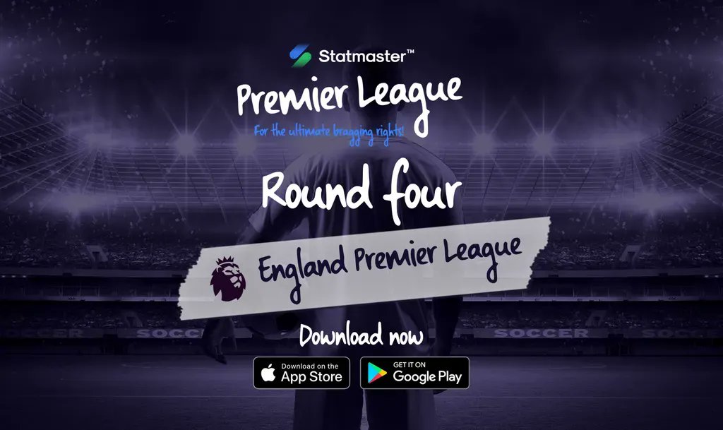 statmasterio's tweet photo. Round four is now LIVE

#StatmasterPremierLeague

Will TheNoble pull away even more on this round?

Points
3-Win, 1-Draw or 0-Loss

1 Bonus point for:
⚽Over 2.5 Goals
⚽A 1st Half Goal
🚩Over 3.5 1st Half Corners

Next up - England Premier League

Good Luck https://t.co/7AZJPFiMMM