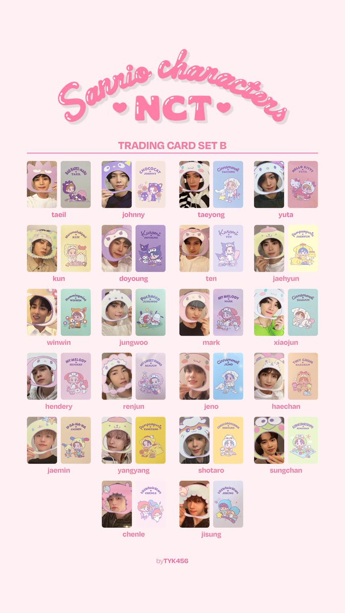 dorennicart's tweet photo. #dorenni_GOs

[ph go / pasabuy] wts lfb nct ph

nct x sanrio random trading cards (ver b)
- sealed: ₱350, ₱320 payo
- pooling: ₱360, ₱330 payo

- stocks secured already
- under feta, ph eta late aug-sept
- dop: payo or 7 days

form: https://t.co/WSla7iIeqT https://t.co/bVuW8Ds51e