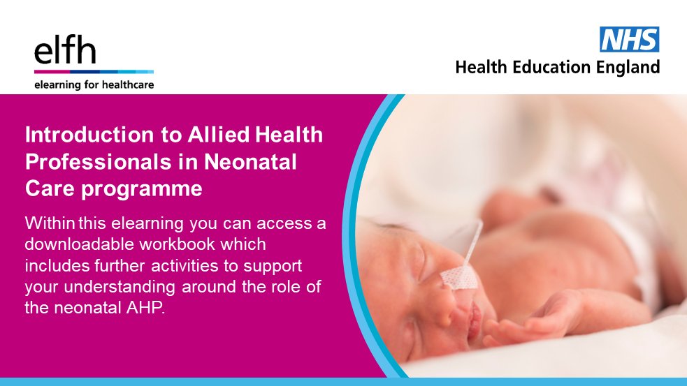 NHSE_TEL's tweet photo. Thanks @EmmaFoulerton @KatyParnell5 @annamlukens @hrobinsonphysio @sara_clarke8 @cxanthidis @deanna_gibbs @themummyot @jo_marks @AloysiusAnnie for developing AHPs in neonatal care programme: https://t.co/dd3hN1AB8W  @NHS_HealthEdEng @WeAHPs @AHPFederation @AlliedNHSP @TheAPCP https://t.co/RXg5rAOyur