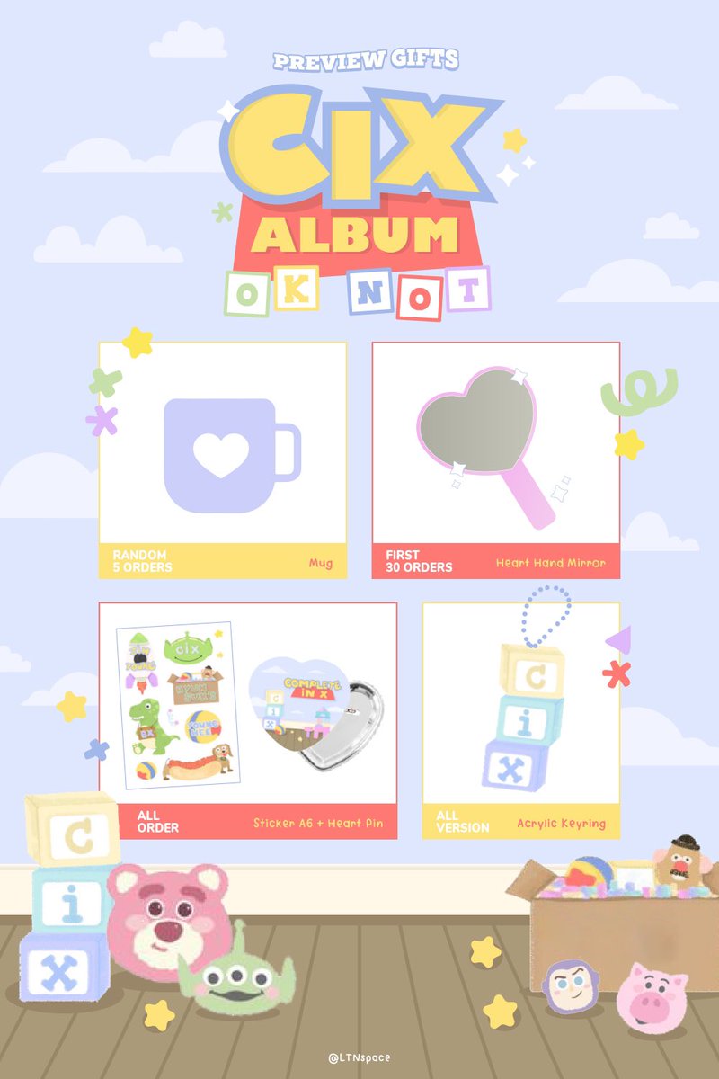 LTNspace's tweet photo. ꒰pls rt⸝⸝สุ่มแจก300บาท2คน꒱

พรีบั้ม #CIX 5th EP Album 'OK' Episode 1 : OK Not รอบไซน์🔥

🧡 บั้มละ330 (แกะ/ไม่แกะ)
💛 ลูกค้าเก่าบั้มละ320
📮ค่าส่ง 50/70 (+10)
☁️ให้การ์ดพิเศษต่ออัลบั้ม

➡️ ส���่งซื้อทาง: https://t.co/3j4vmqN118

#ตลาดนัดCIX #ตลาดนัดFIX https://t.co/XlTXoBrKtX