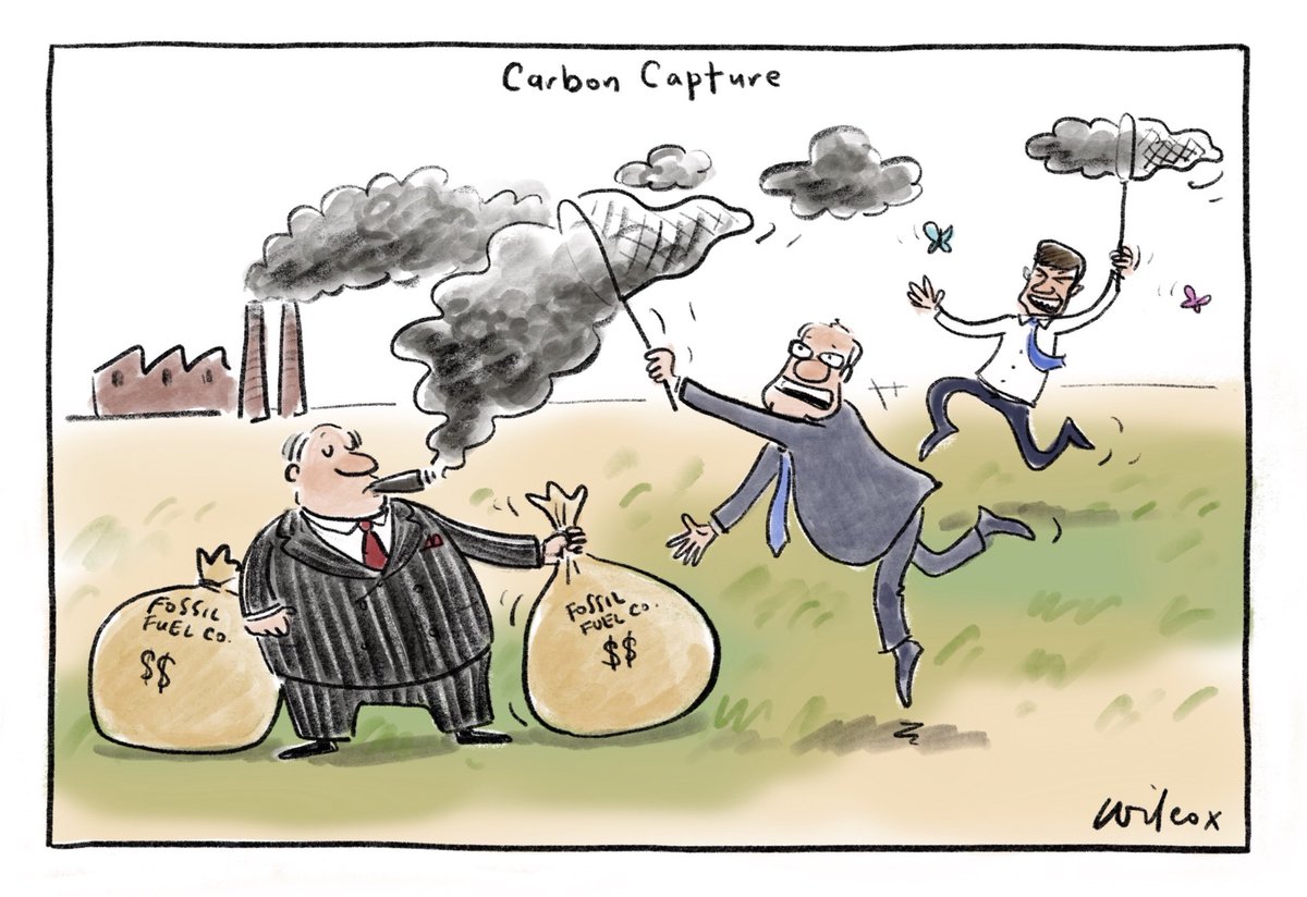 At a time of #ClimateEmergency, we must be wary of #FalseSolutions like Carbon Capture and Storage (#CCS). Billions funnelled into this #Technofix while we continue to pump out #FossilFuels. Must read article by @WenonahHauter in @truthout #JustStopOil truthout.org/articles/carbo…