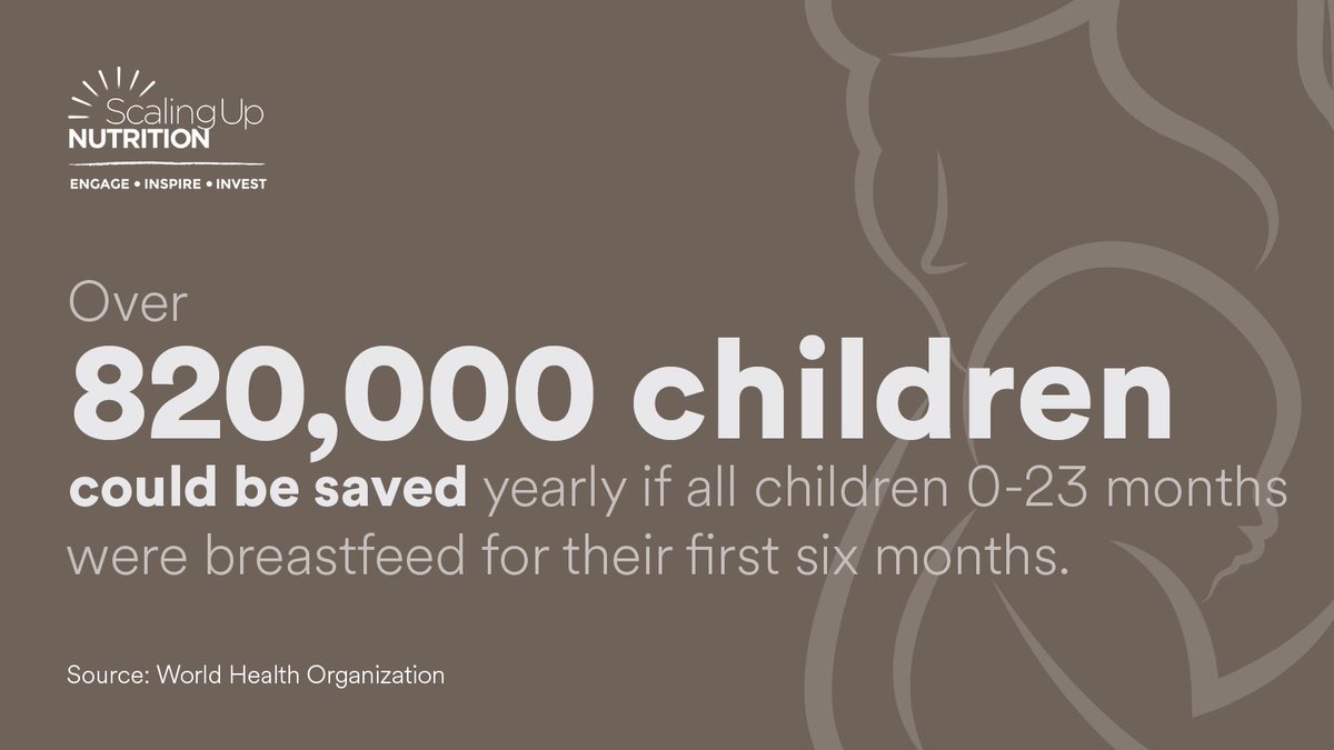 SUN_Movement's tweet photo. This week is #WorldBreastfeedingWeek.

Through universal breastfeeding, each year we can:
🤱🏿avert the death of over 820,000 children and 20,000 mothers;
🤱🏽save US$300 billion.

We must #StepUpForBreastfeeding! https://t.co/fsmoFt3v0e