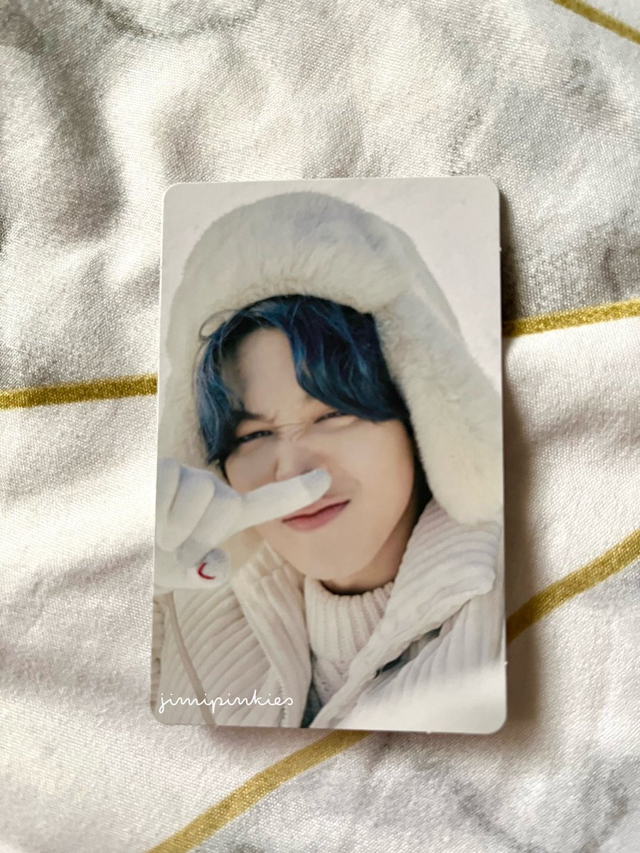 jimipinkies's tweet photo. wts lfb ph bts

winter package 2021 jimin pc

- P1500
- onhand
- prio payo
- can send more pics via dm
- mop: gcash, bdo
- mod: sdd, ggx (loc: QC)

🏷 mimi wp 21 marshmallow photocard https://t.co/HjflKL2PVO