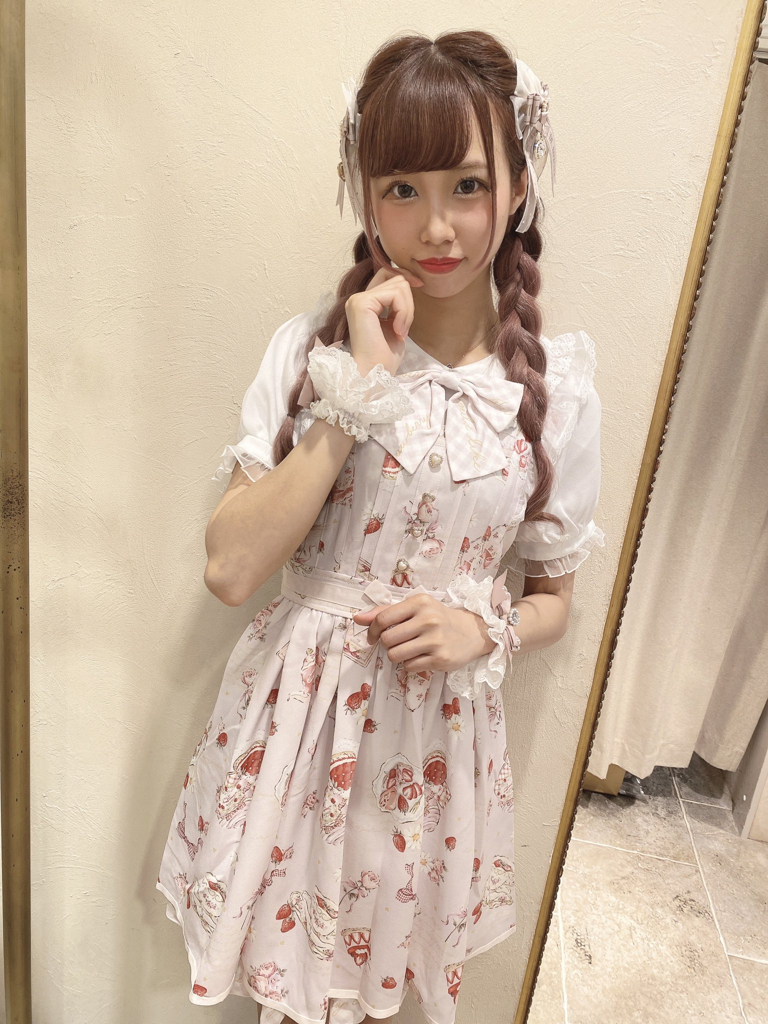 LIZLISA ストロベリーティーパーティーワンピース LIZ LISA on X: 