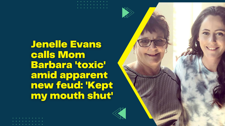 Jenelle Evans calls Mom Barbara 'toxic' amid apparent new feud: 'Kept my mouth shut'
https://t.co/YTarIosWH5
#JenelleEvans #Barbara #Keptmymouthshut #Celebrity https://t.co/0e52iofYLy