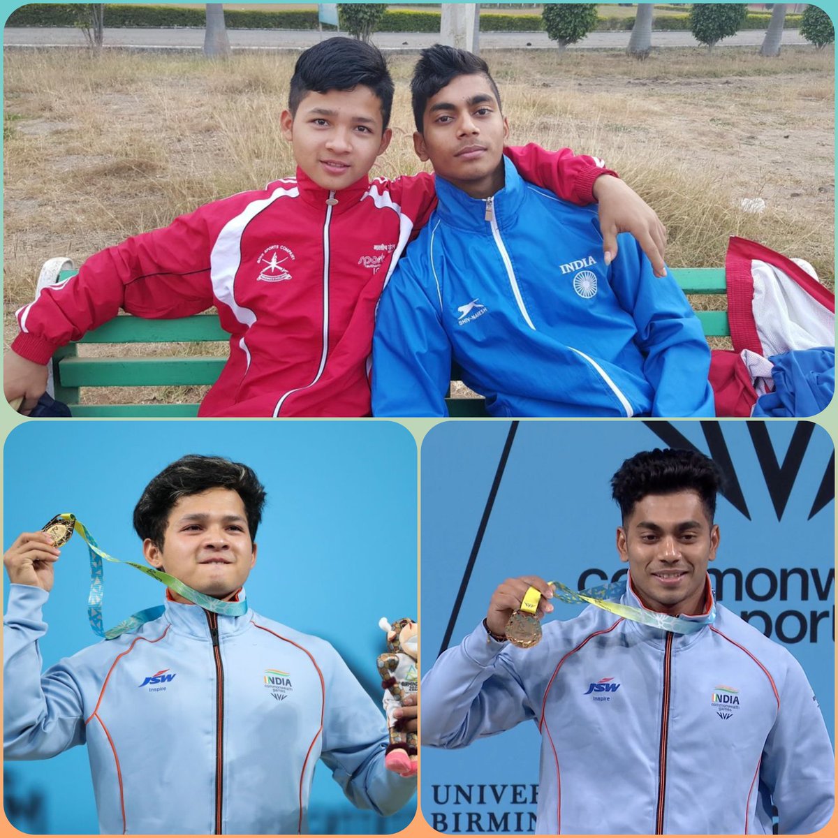 ही दोस्ती तुटायची नाय.. 🤩💞👬🇮🇳
जेरेमी आणि अचिंता 🥇🥇🏋️🏋️
#JeremyLalrinnunga #AchintaSheuli #CWG2022 #TeamIndia #Weightlifting #CommonwealthGames