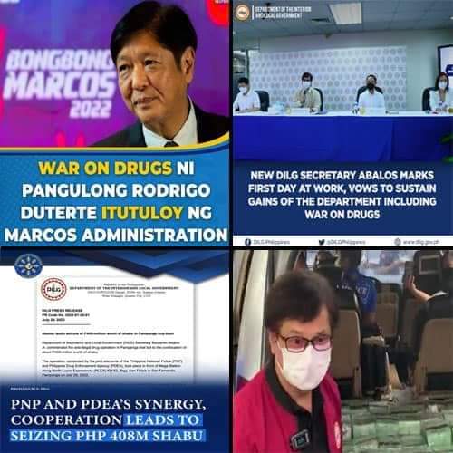 Terrorism and Peace &amp; Order under NSA Carlos and DILG Sec. Abalos' watch. i.e. Continuity under PBBM. 🇵🇭