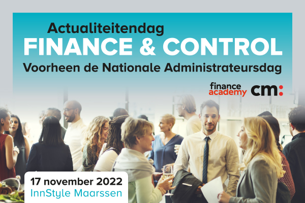 De Nationale Administrateursdag slaat na 31 jaar (!) een nieuwe weg in. Maar de Actualiteitendag Finance &amp; Control blijft hét event waarbij u wordt meegenomen in alle ontwikkelingen binnen uw vakgebied! 
Meld u alvast aan met vroegboekkorting: 
financeacademy.nl/events/actuali…