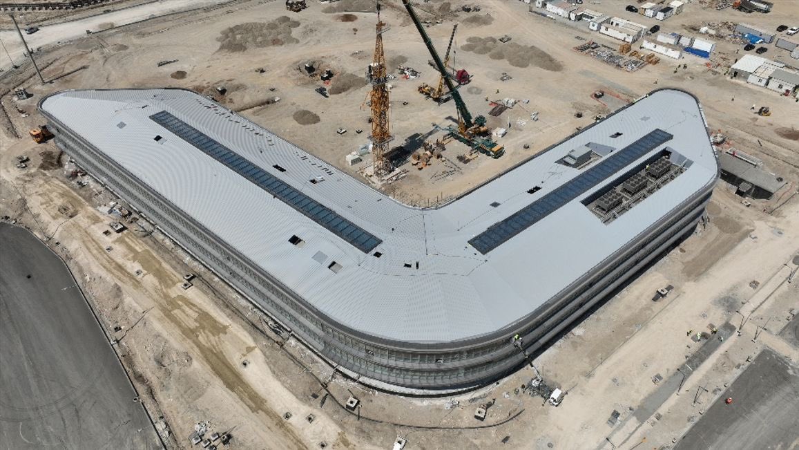 AlatFEZ's tweet photo. Highlights from the first phase of infrastructure development of AFEZ and from construction site of AFEZ Authority building. #AFEZ #infrastructure #development #construction https://t.co/GMF4sCqMyR